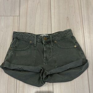 Free People Women's Olive Jean Shorts